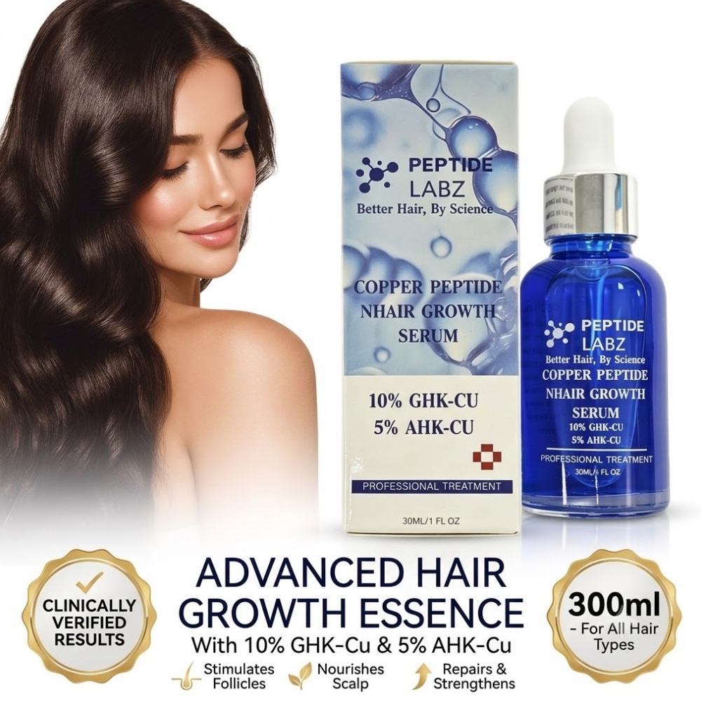 Growth Factor Serum - 헤어 성장 에센스 구리 펩타이드 GHK