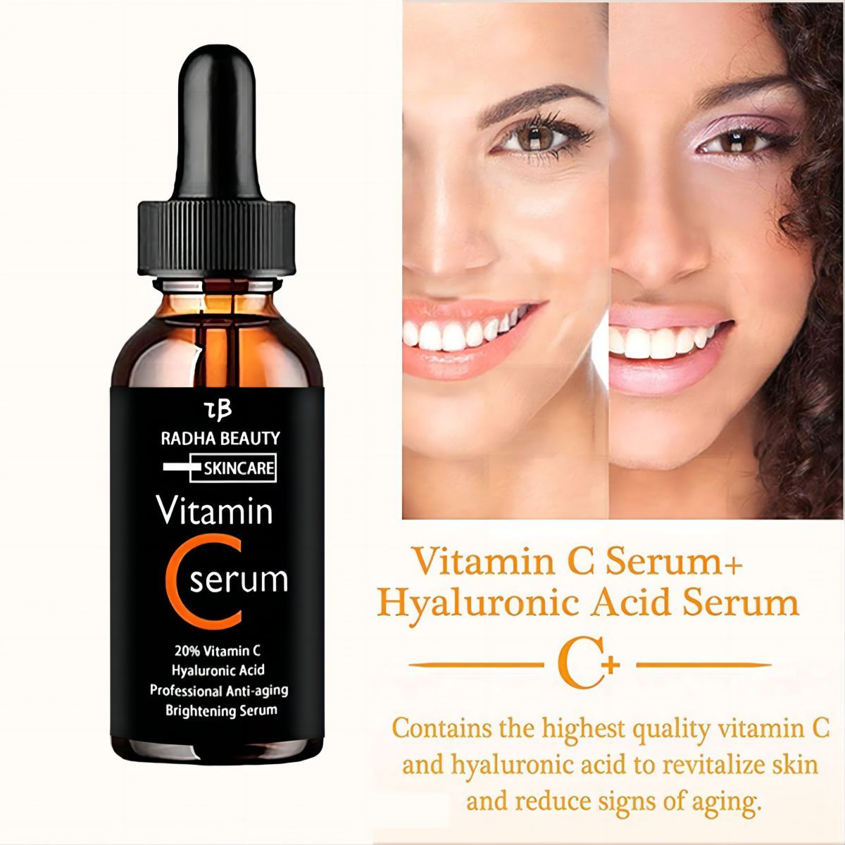 Growth Factor Serum - 비타민 C 세럼 페이스 세럼 오래