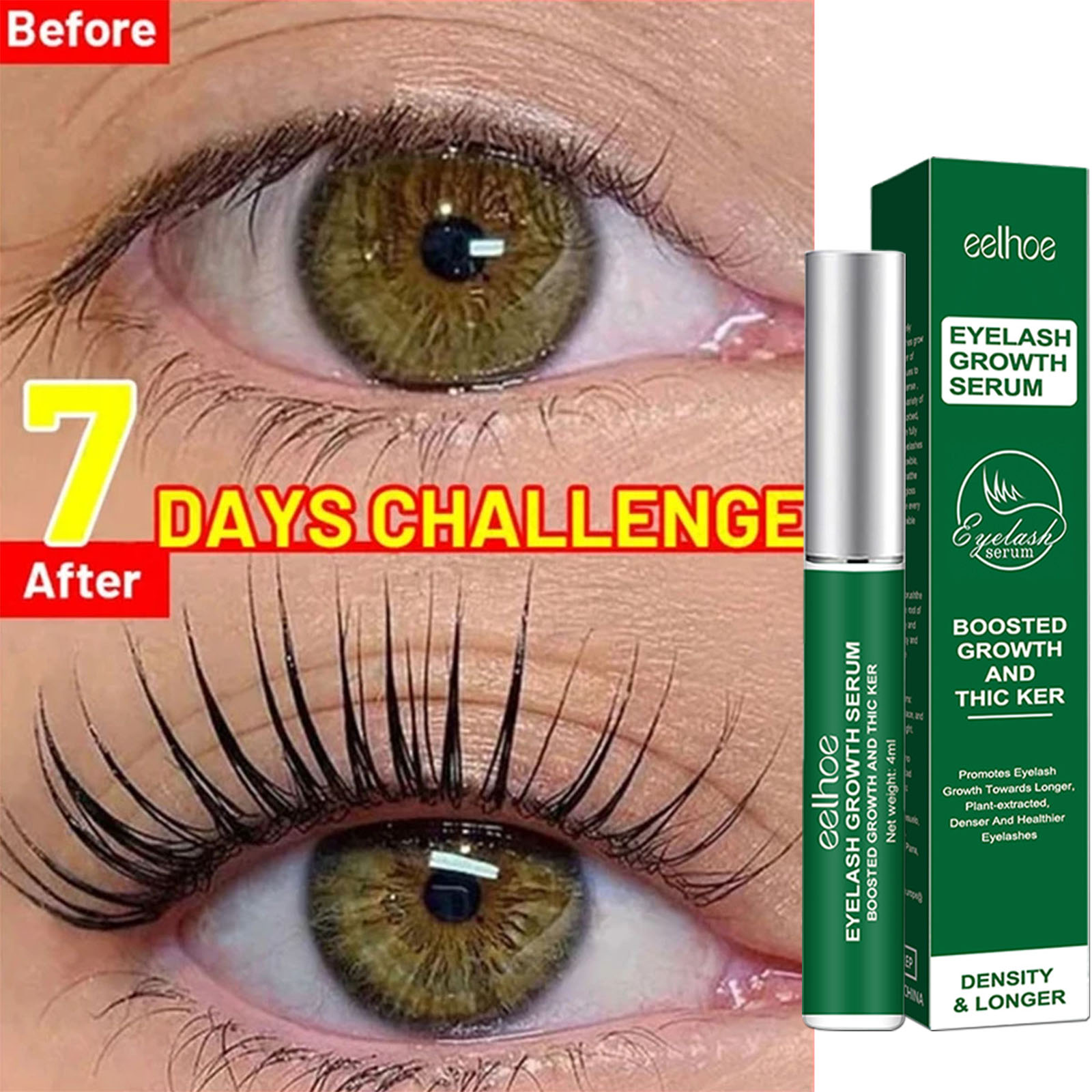 Growth Factor Serum - 빠른 속눈썹 성장 세럼 7일 내추럴
