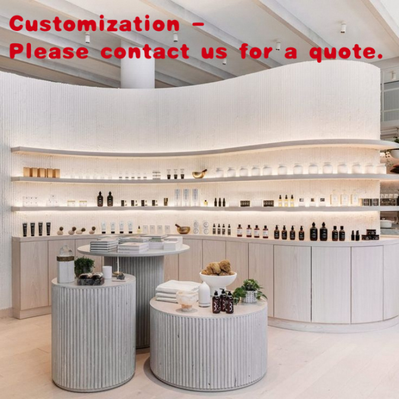 Luxury Skincare Retailers - 맞춤형 고급 뷰티 매장 인테리어 디자인,
