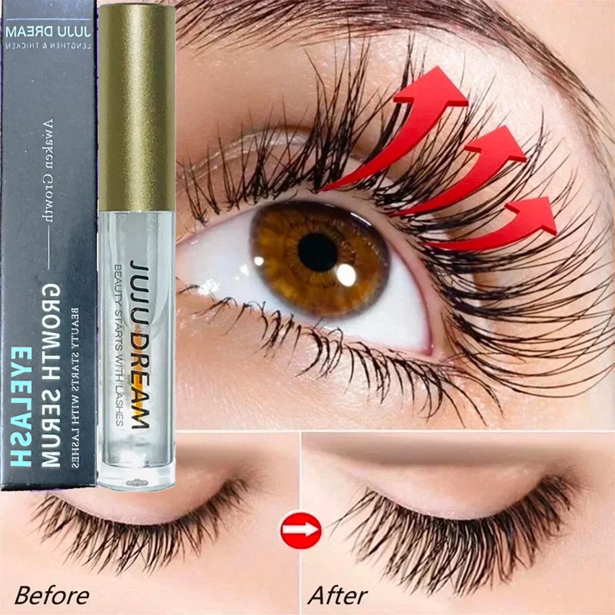 속눈썹 성장 세럼 – 빠른 연장, 컬링, 굵어짐, 방수 - Growth Factor Serum 리뷰 및 가격