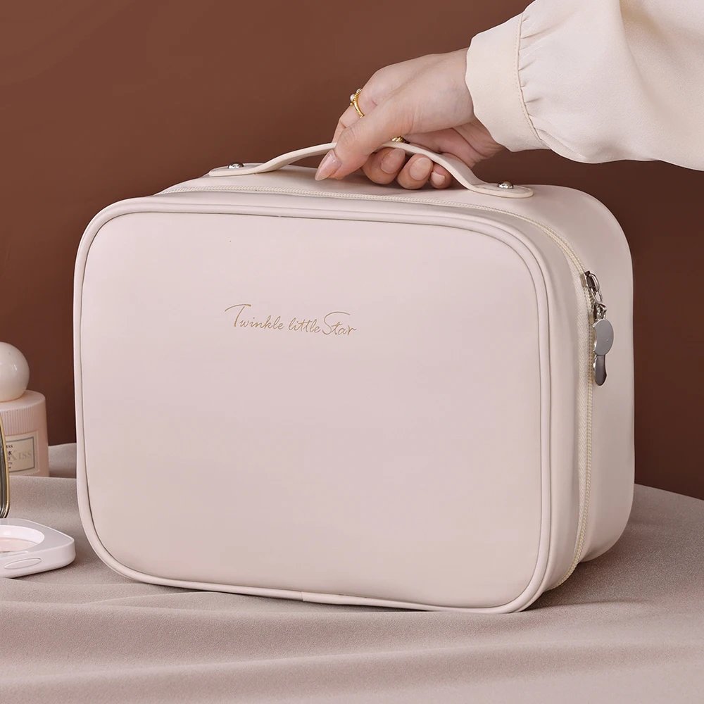 대용량 여성용 여행 필수품 PU 세면/스킨케어 파우치  - Luxury Skincare Essential 리뷰 및 가격