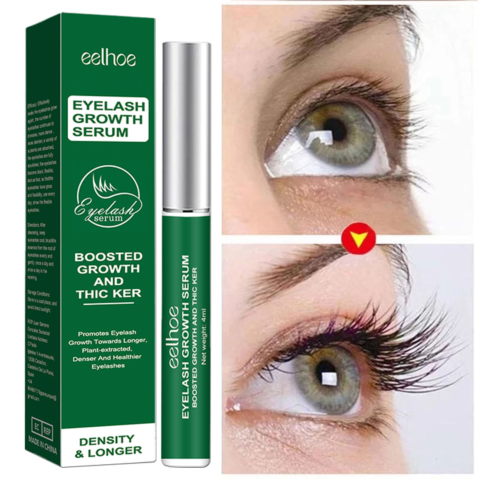 빠른 속눈썹 성장 세럼 7일 내추럴 속눈썹 강화제 더  - Growth Factor Serum 리뷰 및 가격