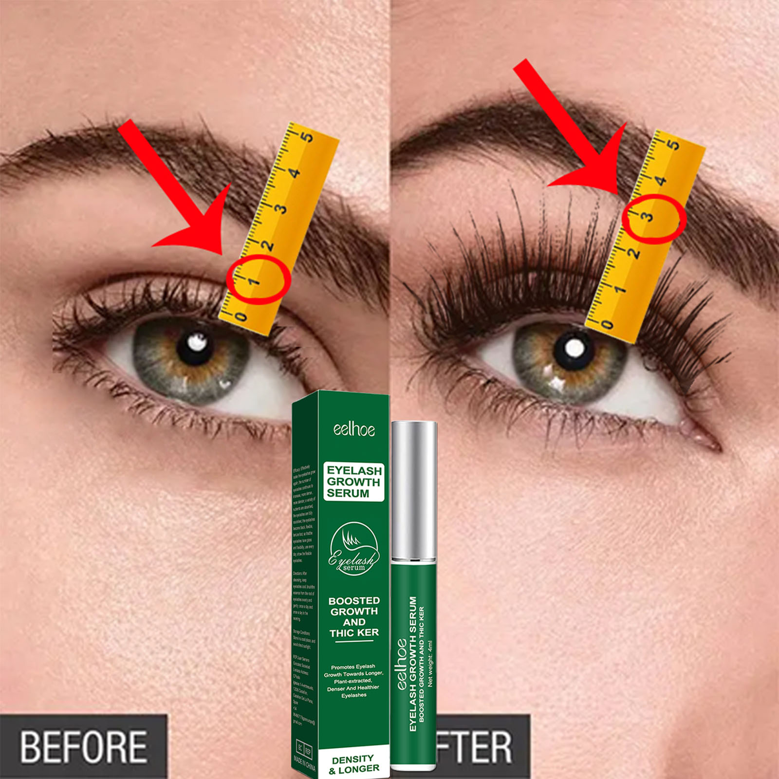 빠른 속눈썹 성장 세럼 7일 내추럴 속눈썹 강화제 더  - Growth Factor Serum 리뷰 및 가격