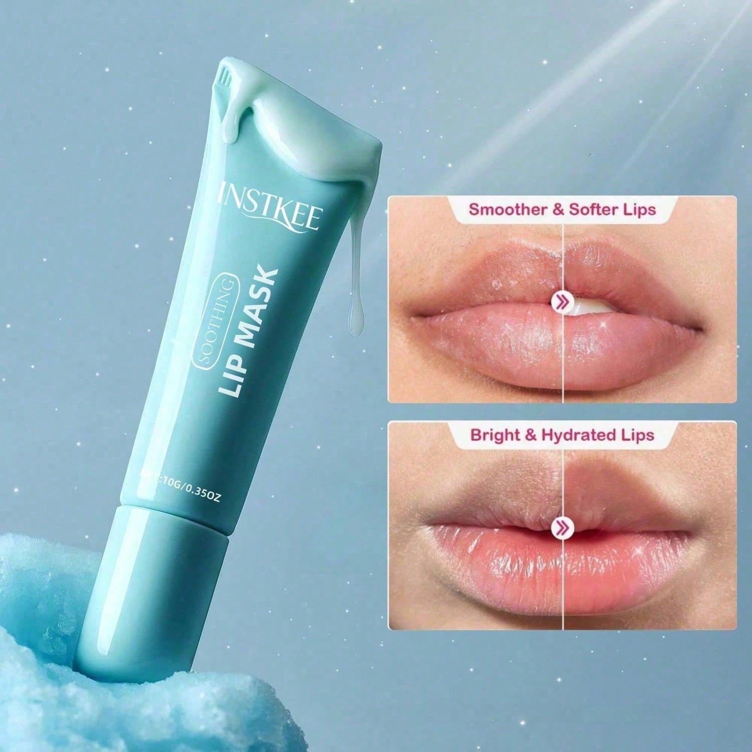 2026 뉴 멘톨 수딩 립 마스크 10g/0.35oz, - Luxury Skincare & Spa Reviews 리뷰 및 가격