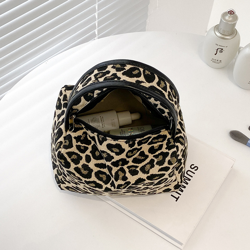 레오파드 메이크업 가방 럭셔리 대용량 스킨 케어 휴대용 - Luxury Skincare Organizer 리뷰 및 가격